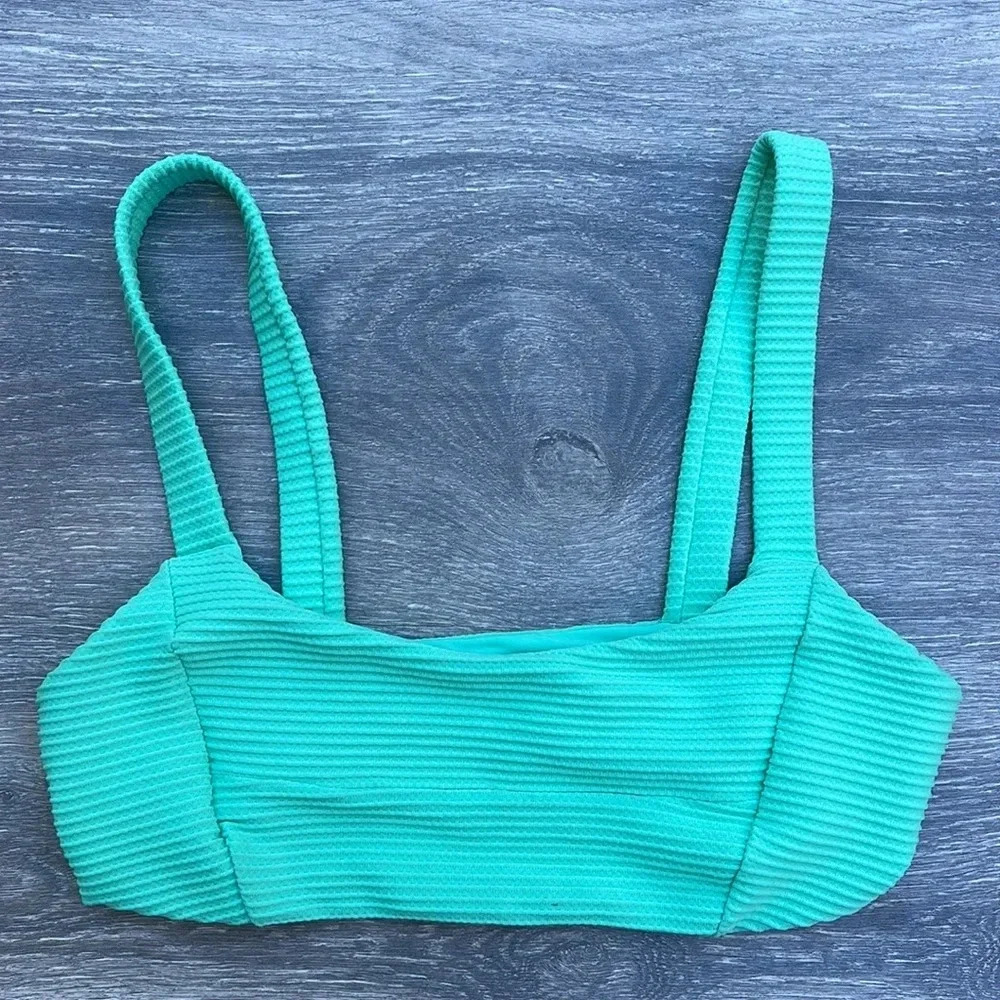 L*space Jess Bikini Top, bright teal - Picture 2 of 10